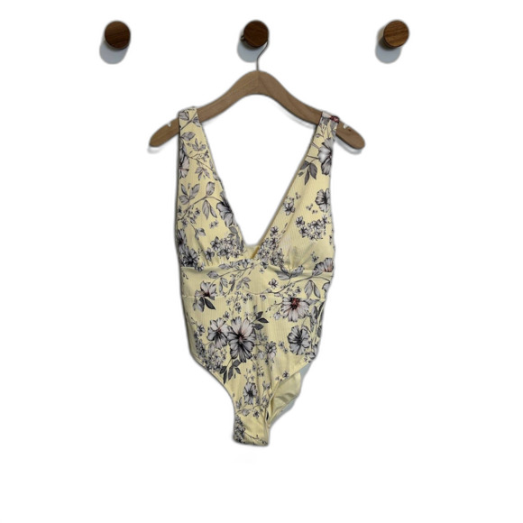 NWT Tinikikini Swim Wear Womens One-piece Swimsuit Size Large Pale Yellow - Picture 1 of 13